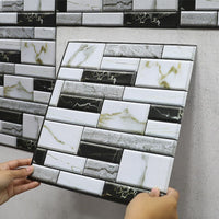 Autoadesivo azulejo 3D à prova d água