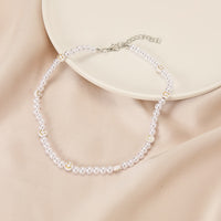 Colar de Pérolas do Amor na Moda