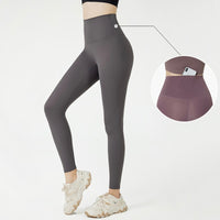 Leggings de cintura alta com sensação de nudez