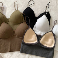 Lindo Crop Tops Regatas Slim