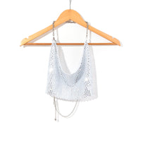 Luxuoso Cropped sexy feminino