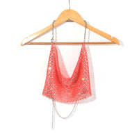 Luxuoso Cropped sexy feminino