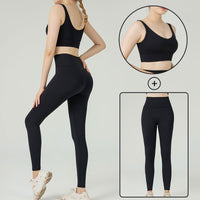 Leggings de cintura alta com sensação de nudez