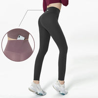 Leggings de cintura alta com sensação de nudez