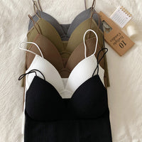Lindo Crop Tops Regatas Slim