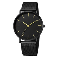 Relógio feminino ouro rosa Montre Femme