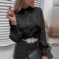 Blusa feminina sexy de renda branca