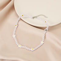 Colar de Pérolas do Amor na Moda