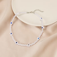 Colar de Pérolas do Amor na Moda
