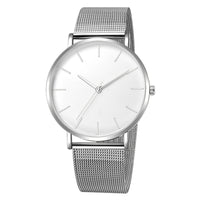 Relógio feminino ouro rosa Montre Femme