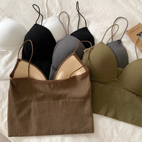 Lindo Crop Tops Regatas Slim