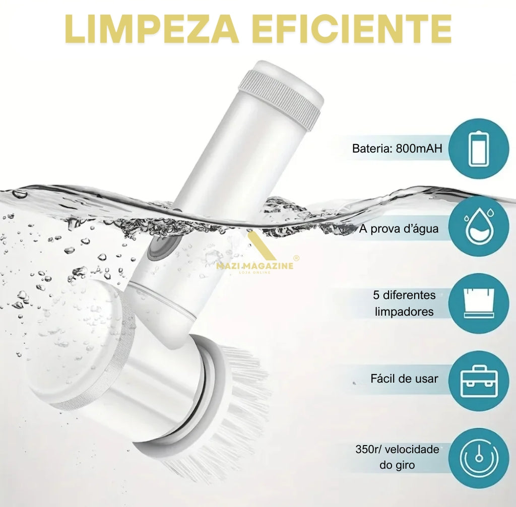Escova elétrica Turbo Clean