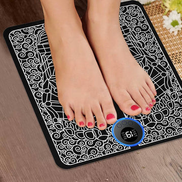 Tapete Ems Massageador Para Os Pés E Pernas