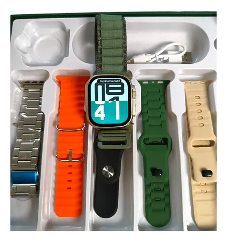 PAGUE MENOS LEVE MAIS - Smart Watch  WS 80 ULTRA 2 - Kit Completo