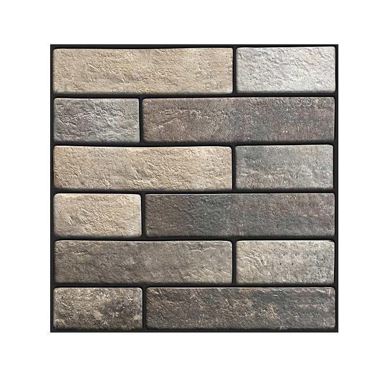 Autoadesivo azulejo 3D à prova d água