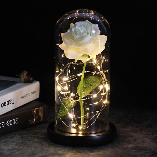Luzes decorativas de fada na cúpula