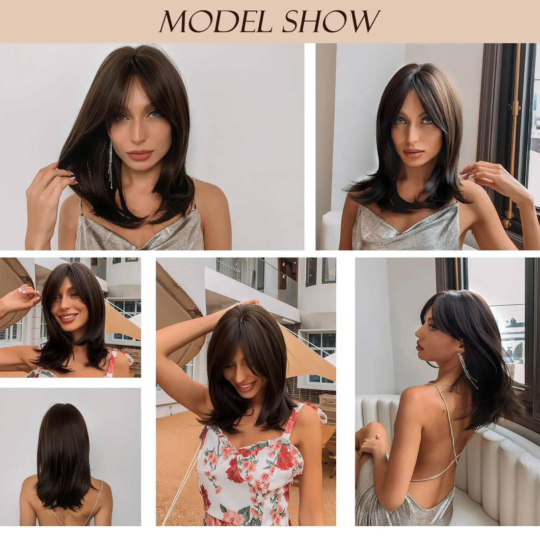 Exclusiva Peruca Importada Feminina EASIHAIR - A Única 99,3% SIMILAR AO CABELO HUMANO