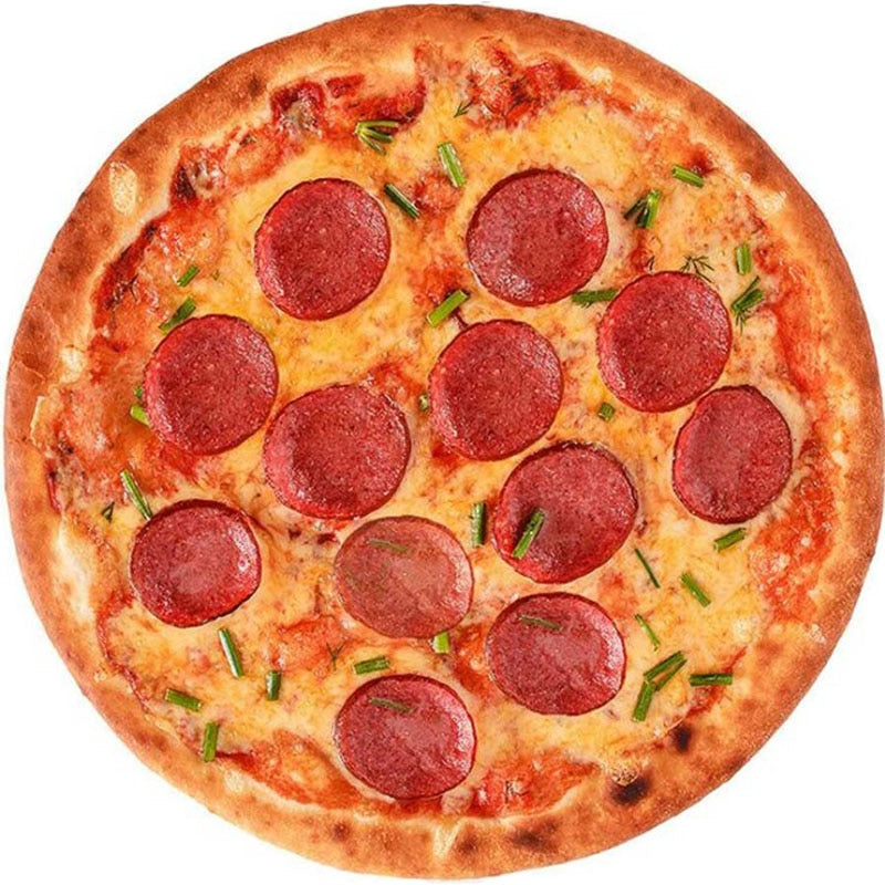 Cobertor de pizza coral quente WOSTAR  colcha de inverno