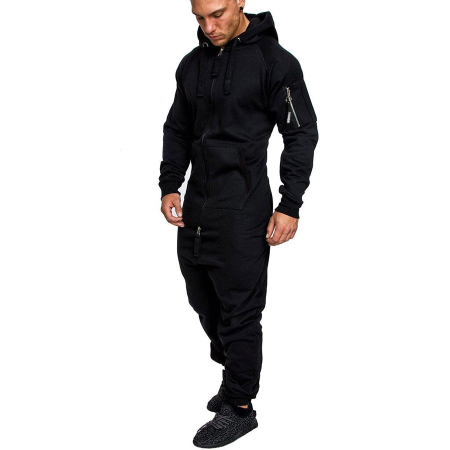 Conjunto Camuflagem Splicing Manga Longa Com Capuz