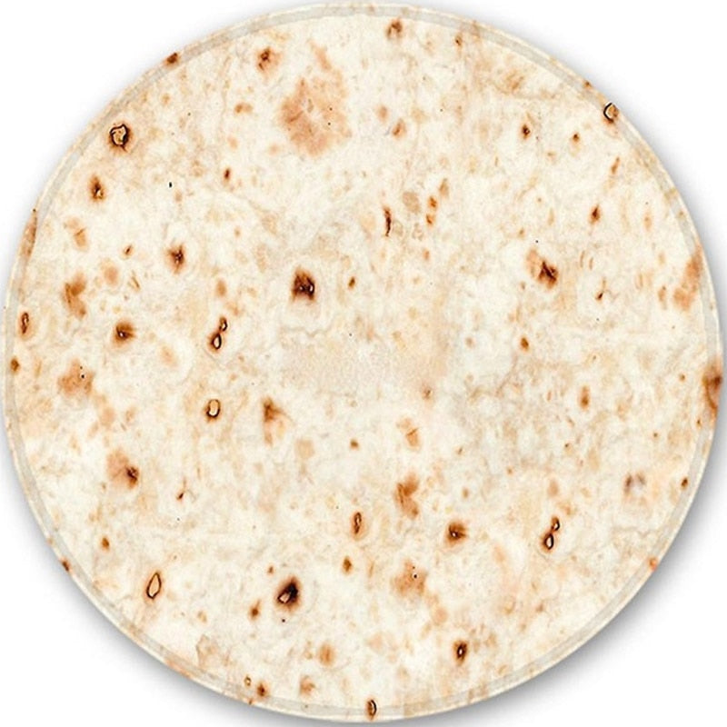 Cobertor de pizza coral quente WOSTAR  colcha de inverno