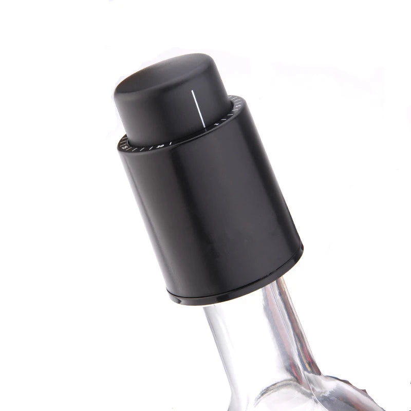 Tampa de garrafa de vinho com selador a vácuo e conservante de vinho fresco