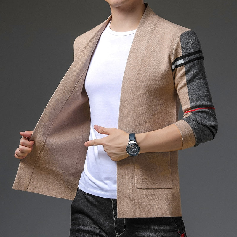 Nova camisa com designer de luxo moda e malha cardigans