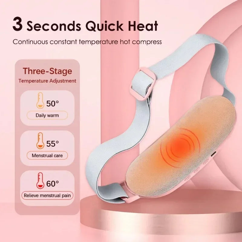 Alívio de dores menstruais em apenas 3 minutos