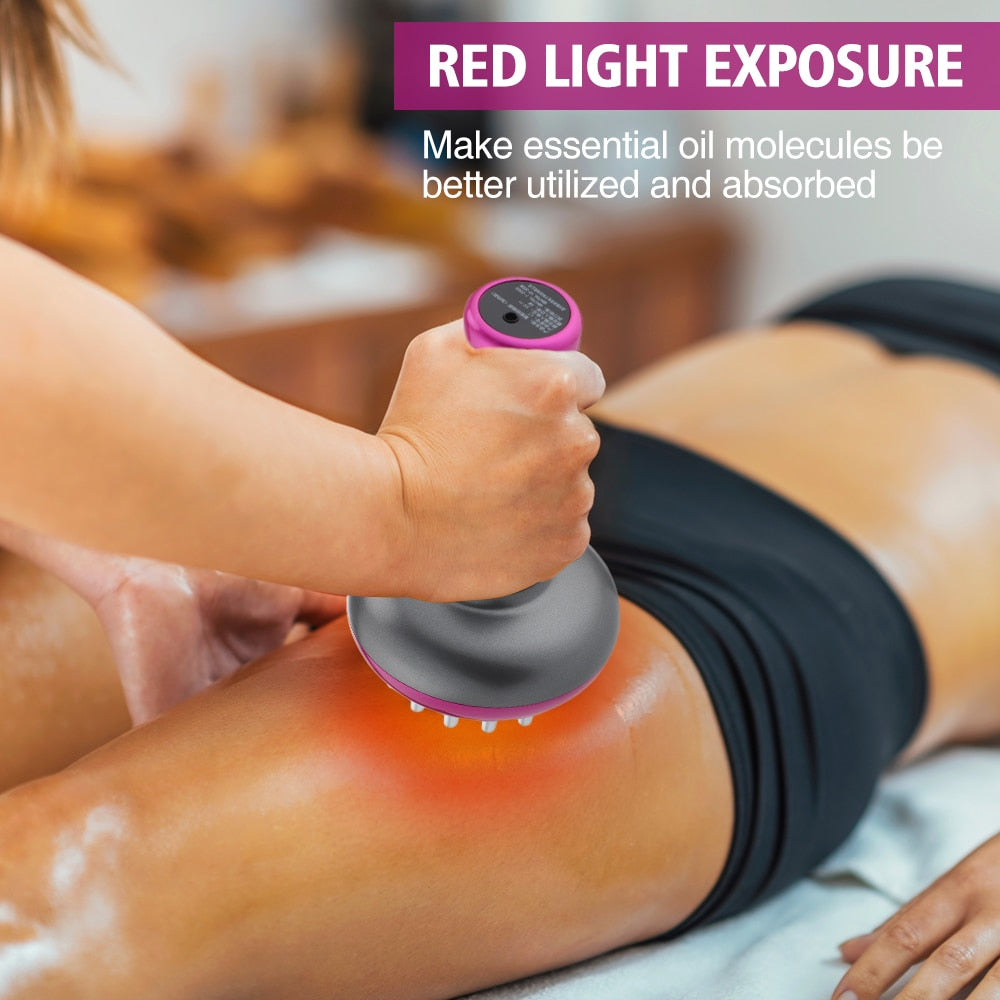 Máquina Elétrica de Drenagem Linfática, Massagem Corporal e Anti Celulite