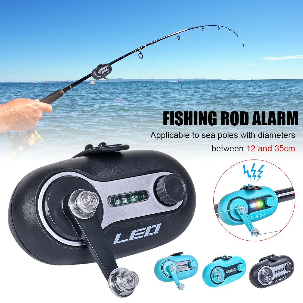 Alarme de Mordida para Pesca com Carretilha - Garanta sua Pesca com Eficiência!