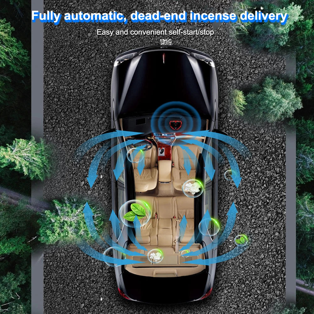 Lançamento 2024: Difusor Automático Inteligente de Aromas para Carro!