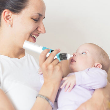 Aspirador nasal elétrico silencioso para obstrução do bebê limpador de rinite