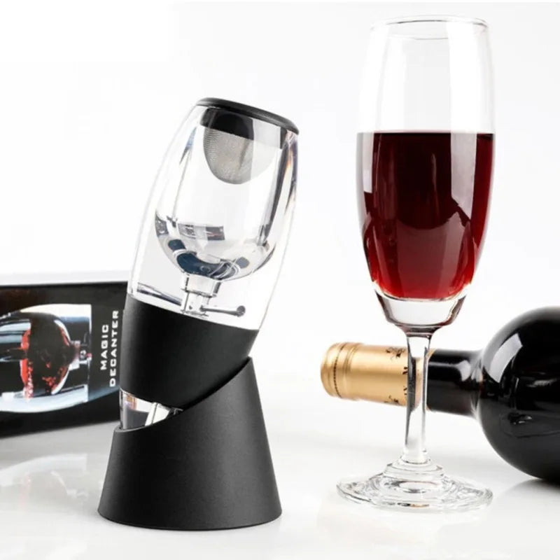 Decantador de vinho tinto portátil Aerador