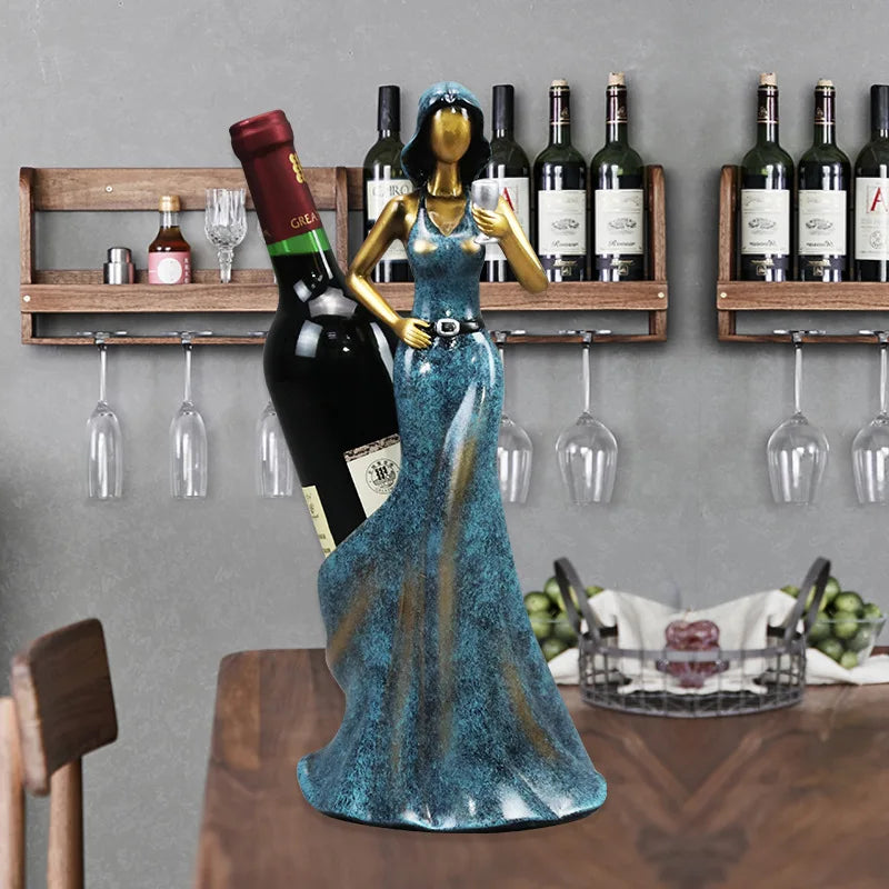 Suporte de Vinho com Design Elegante e Exclusivo