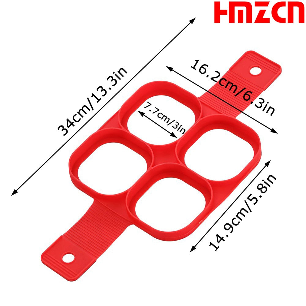 Anel pra ovo antiaderente e  molde de silicone pra ovo frito