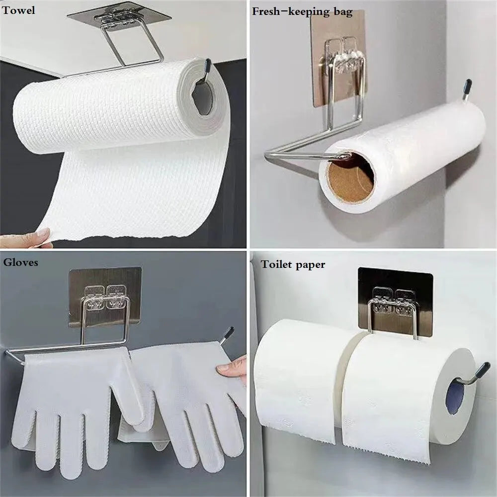 2PCS Suporte para papel toalha de cozinha