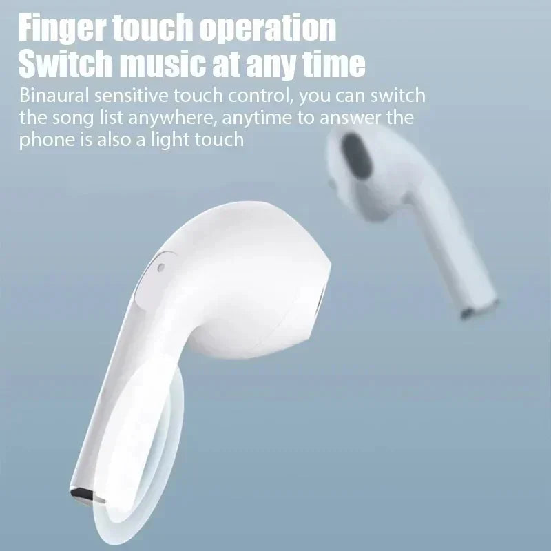 Modelo 2025 Novidade - Mini fones de ouvido sem fio Bluetooth 5.3 TWS Headset Touch à prova d'água
