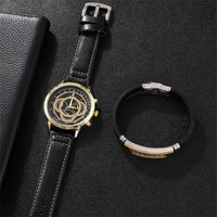 Incrível Relógio Masculino Hodinky com pulseira de luxo