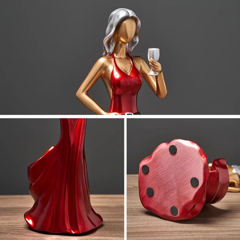 Suporte de Vinho com Design Elegante e Exclusivo