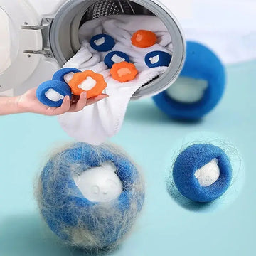 4 PCs Filtro INOVADOR de Máquina de Lavar - Roupas Sem Cabelos e Pelos de Animais!