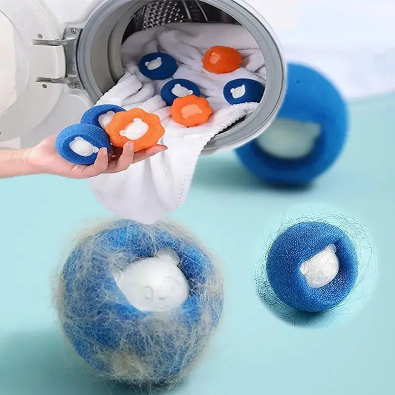 4 PCs Filtro INOVADOR de Máquina de Lavar - Roupas Sem Cabelos e Pelos de Animais!