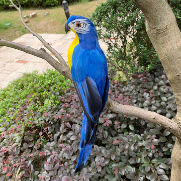 Decoração de Jardim Animal Pássaro, Papagaio artificial