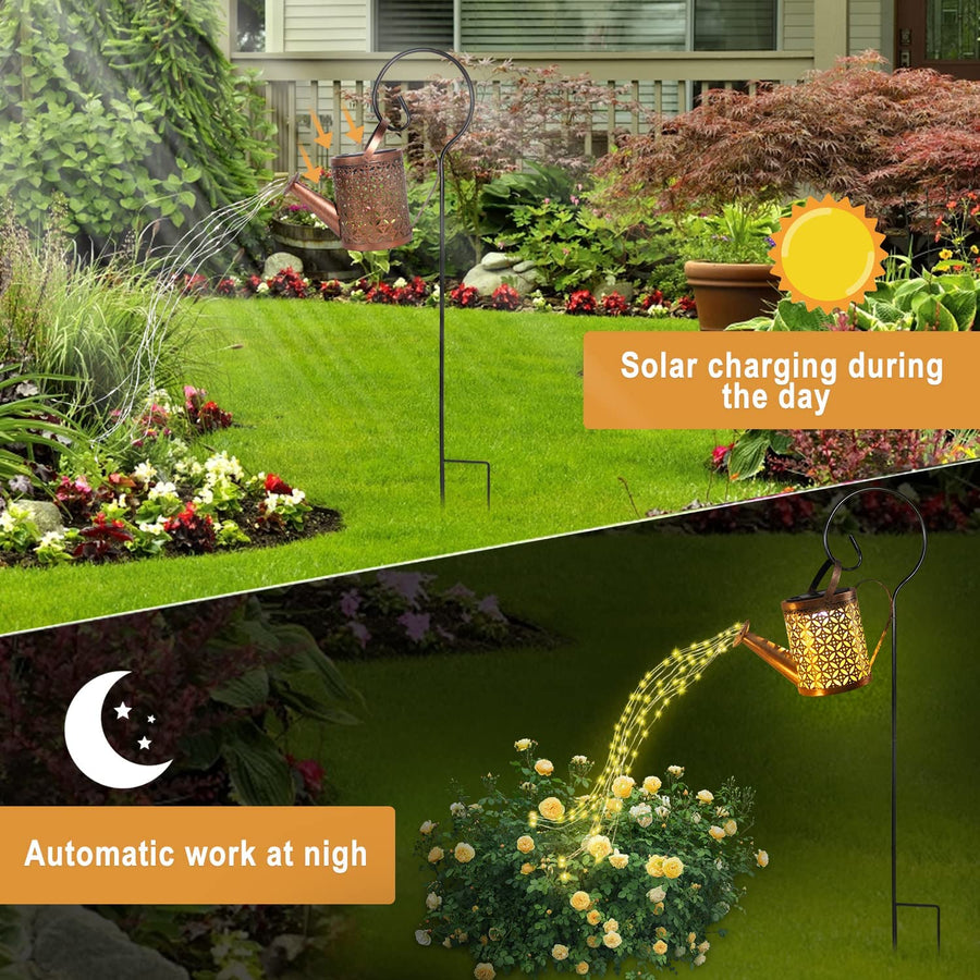 Decoração de Jardim Luzes Movida a energia solar Impermeável