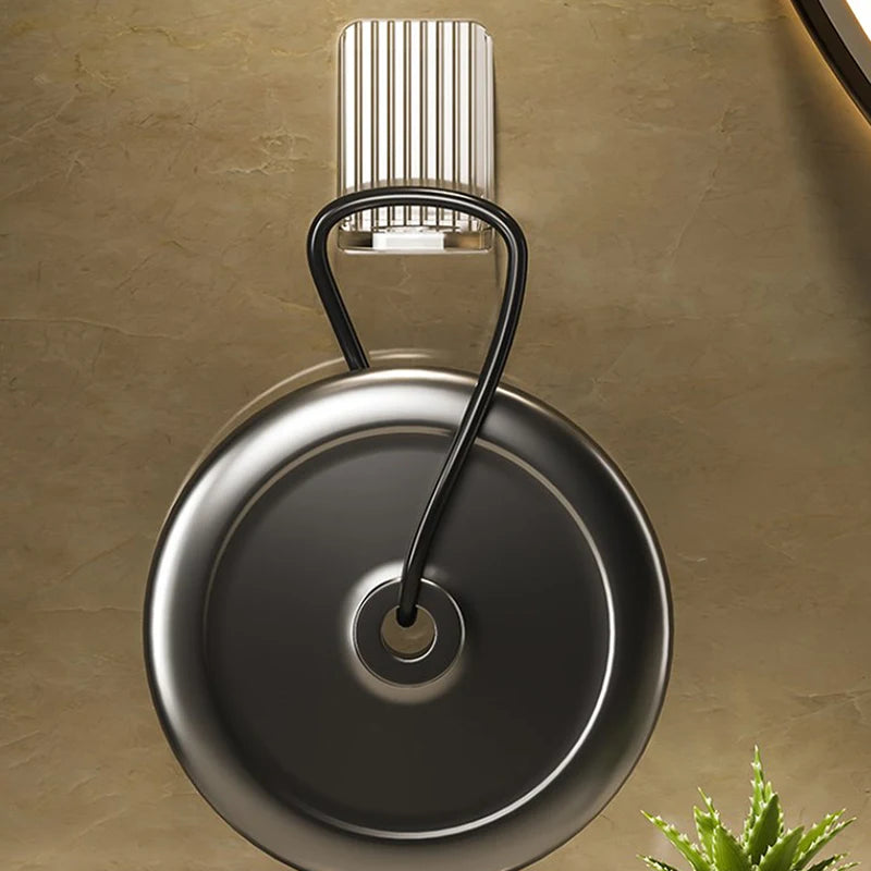 Suporte para garrafas de gel de banho de luxo leve, suporte ajustável sem perfuração