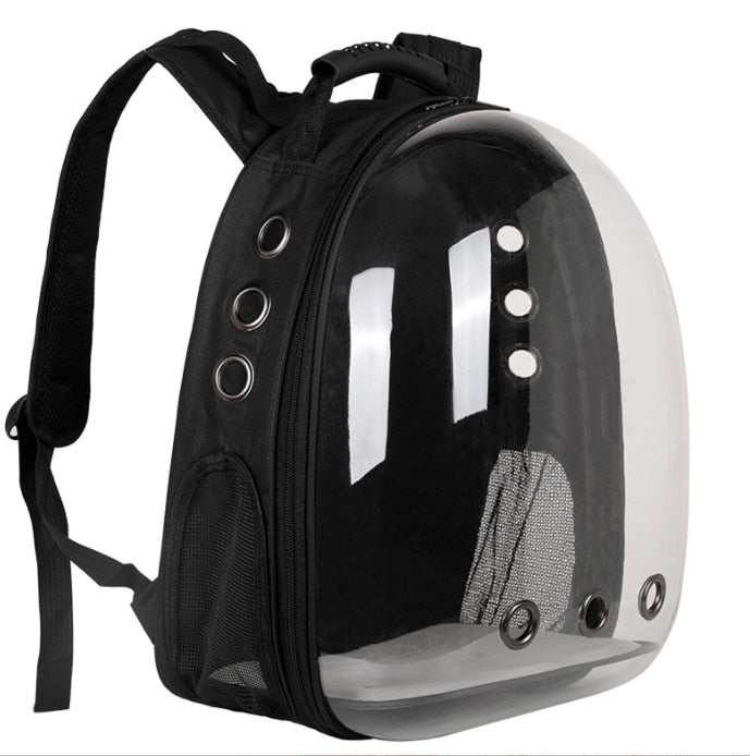 Linda mochila portátil para animais de estimação