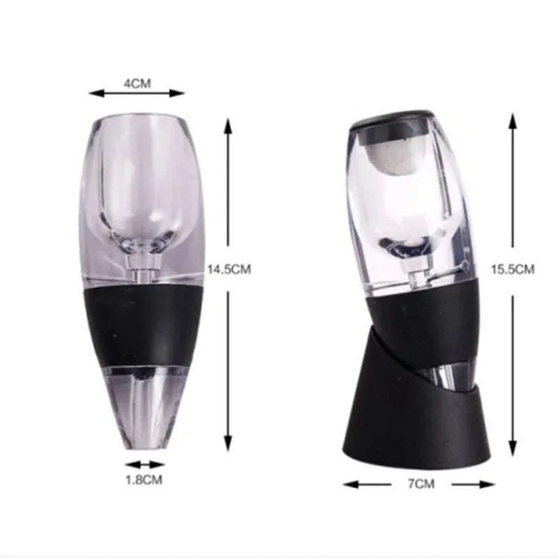 Decantador de vinho tinto portátil Aerador