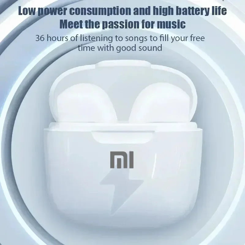 Modelo 2025 Novidade - Mini fones de ouvido sem fio Bluetooth 5.3 TWS Headset Touch à prova d'água