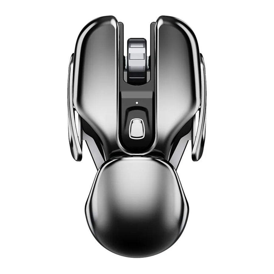 Mouse Sem Fio de Metal PX2 - Tecnologia e Conforto na Palma da Sua Mão!