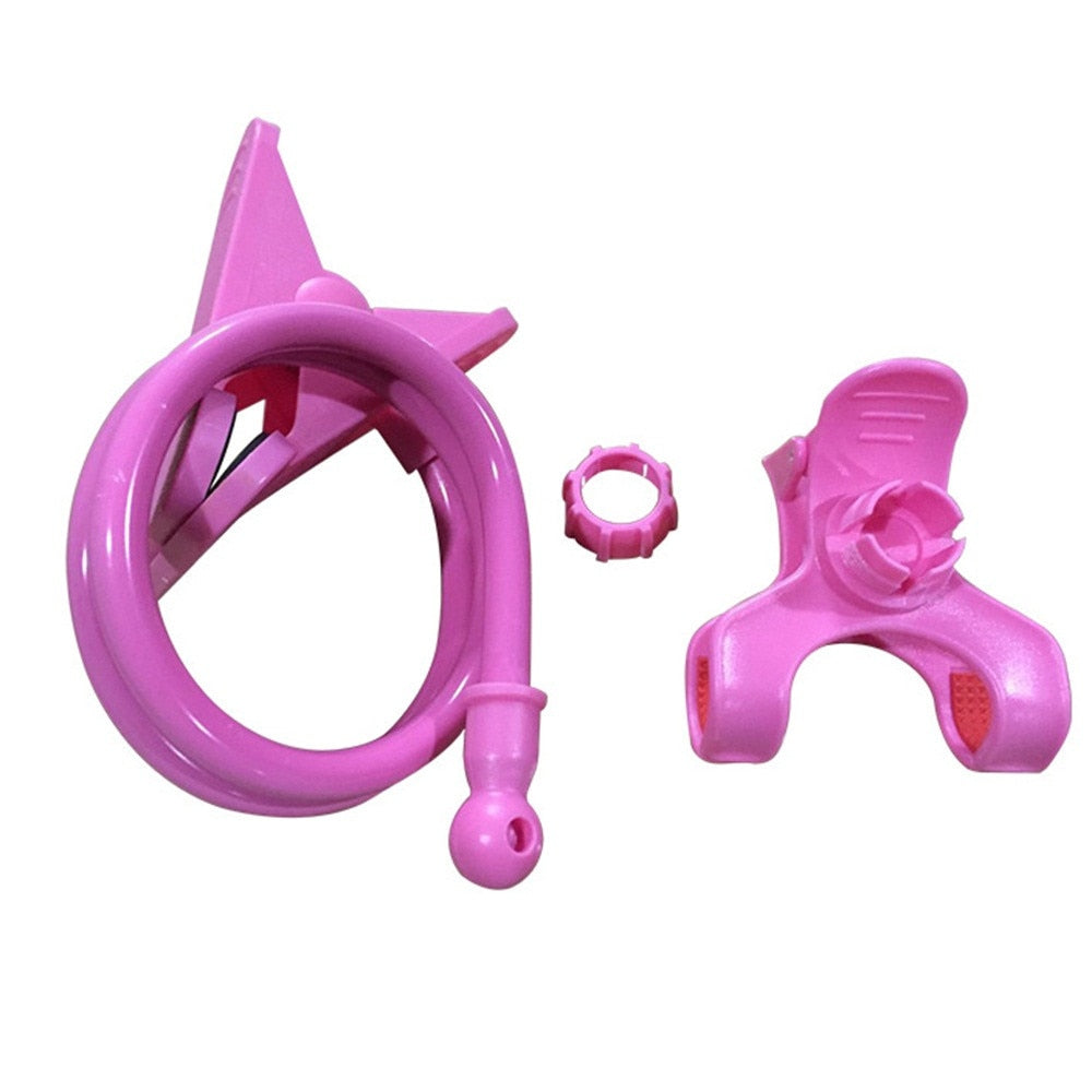 Suporte de telefone universal 360 clipe flexível