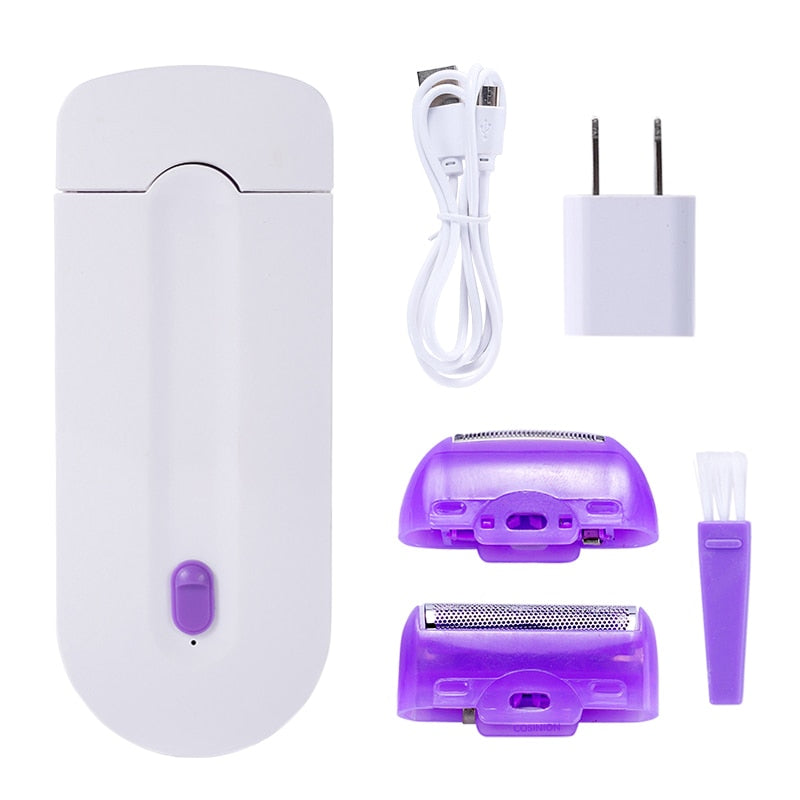 Kit profissional depilador sem dor para mulheres