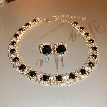 Luxuso conjunto de cristal